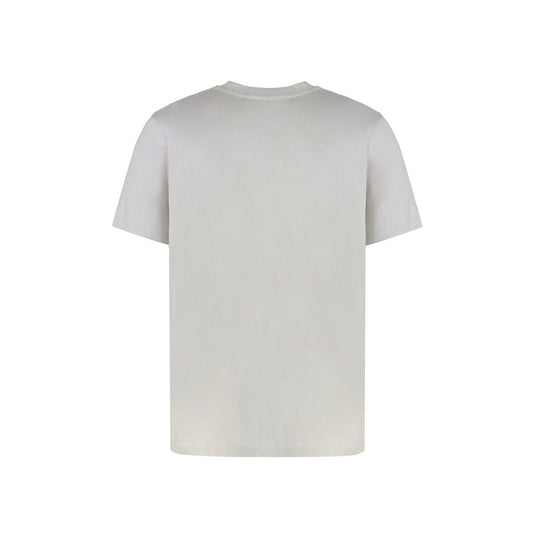 Off-White Gray Cotton T-Shirt