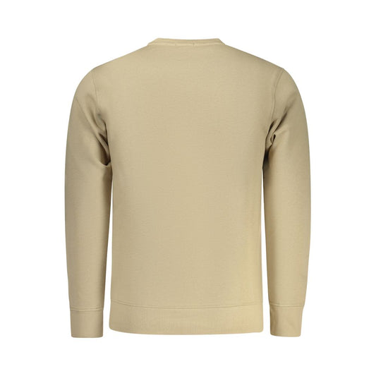 Rifle Beige Cotton Men's Sweatshirt