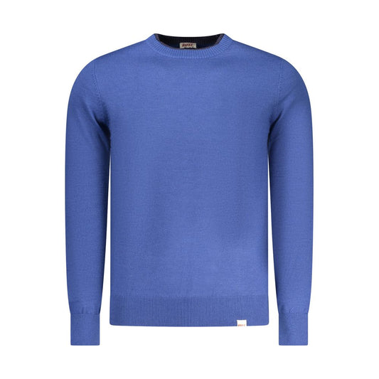Rifle Blue Polyester Men Sweater