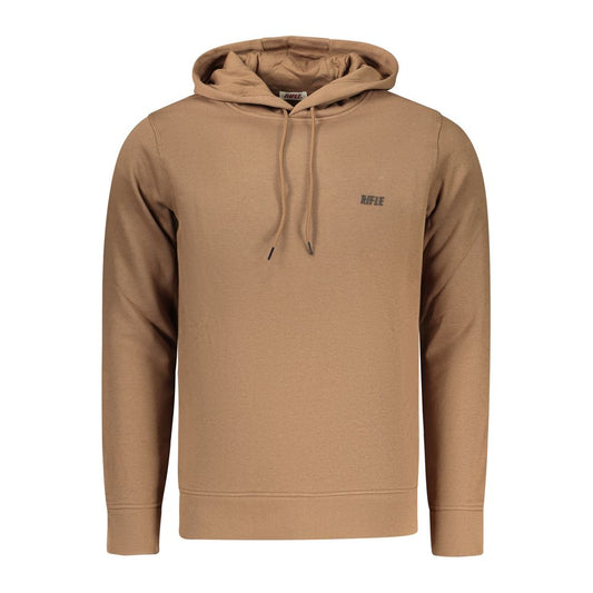 Rifle Brown Cotton Sweatshirt