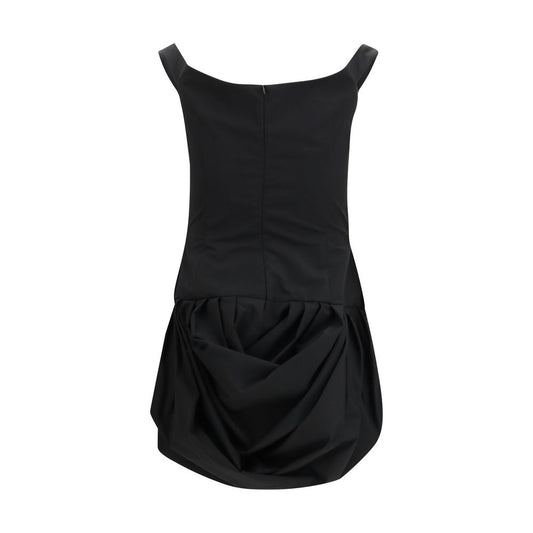 Magda Butrym Black Polyester Casual Dress