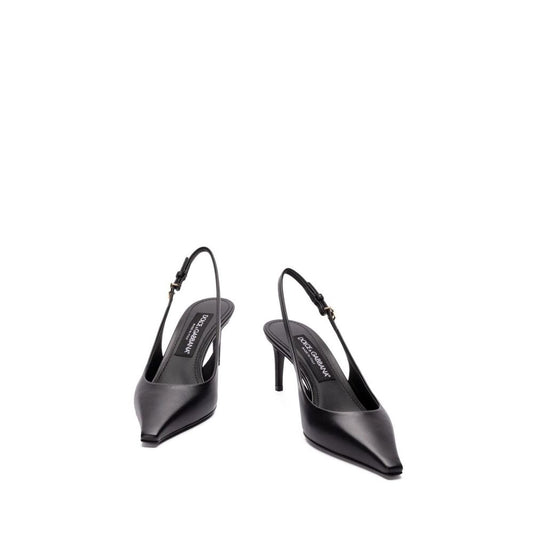 Dolce & Gabbana Black Calfskin Pumps