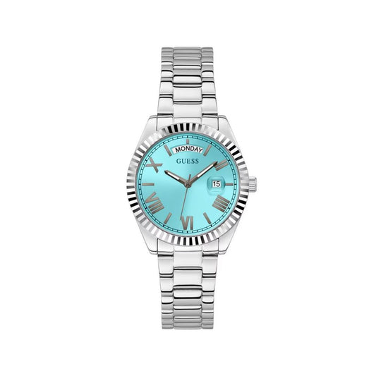 Guess Gray Stainless Steel Dress Watch