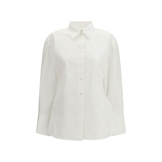 Rohe White Cotton Dress Shirt