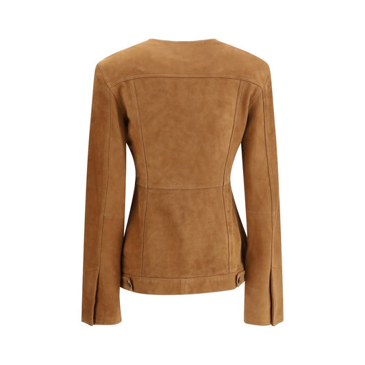 Haikure Brown Goatskin Coat