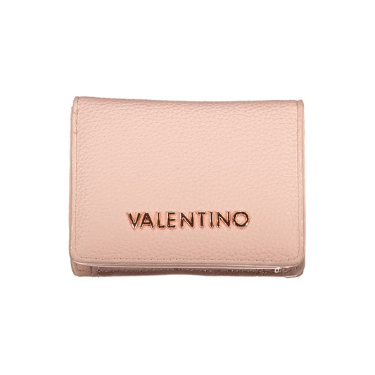 Mario Valentino Pink Polyethylene Wallet