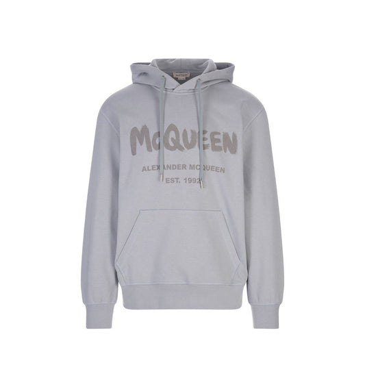 Alexander McQueen Gray Cotton Sweatshirt