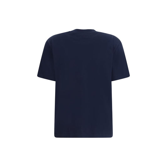 Ami Paris Blue Cotton T-Shirt