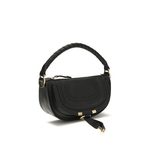 Chloé Black Calf Leather Bos Taurus Shoulder Bag