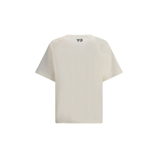 Y-3 Cream Cotton Sportswear