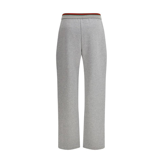 Gucci Gray Cotton Casual Pants