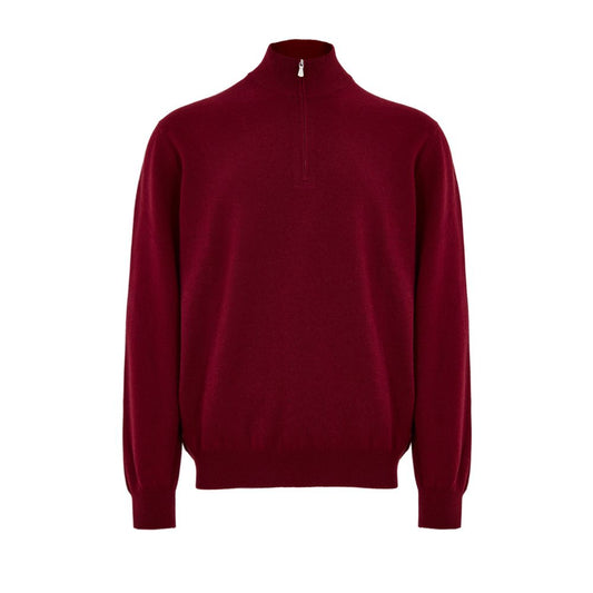 Gran Sasso Red Wool Turtleneck