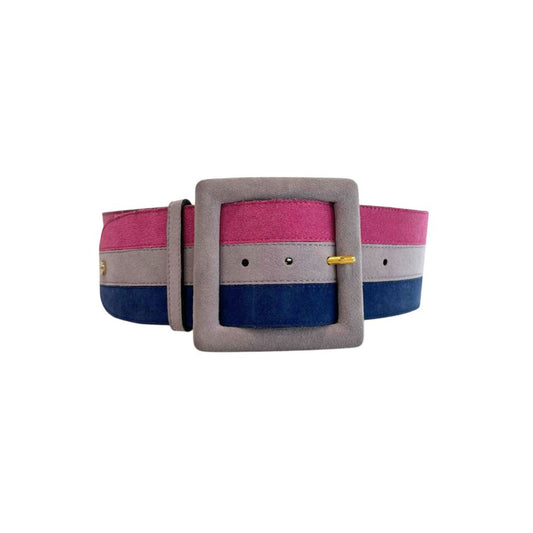 Borbonese Multicolor Genuine Leather Women Belt