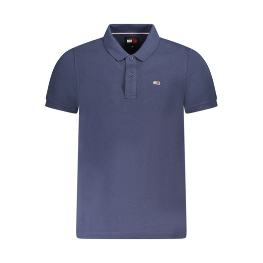 Tommy Hilfiger Blue Cotton Men's Polo-Shirt