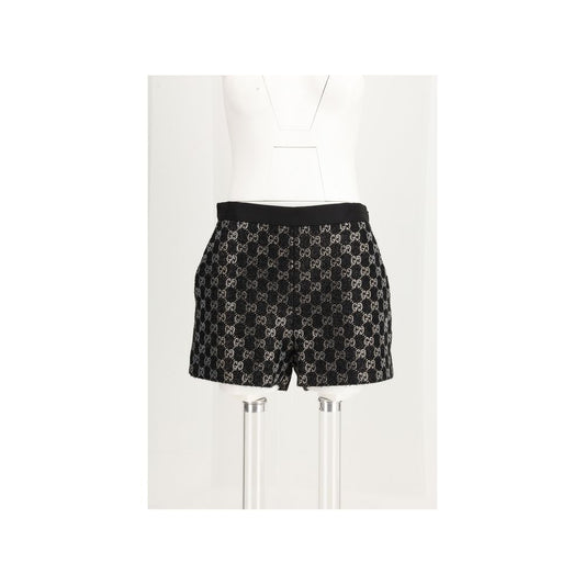 Gucci Black Viscose Short And Mini Shorts