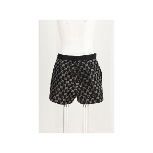Gucci Black Viscose Short And Mini Shorts