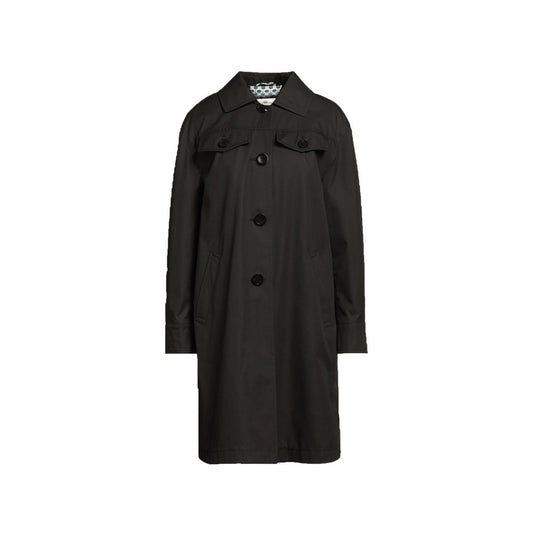 Herno Black Cotton Parka
