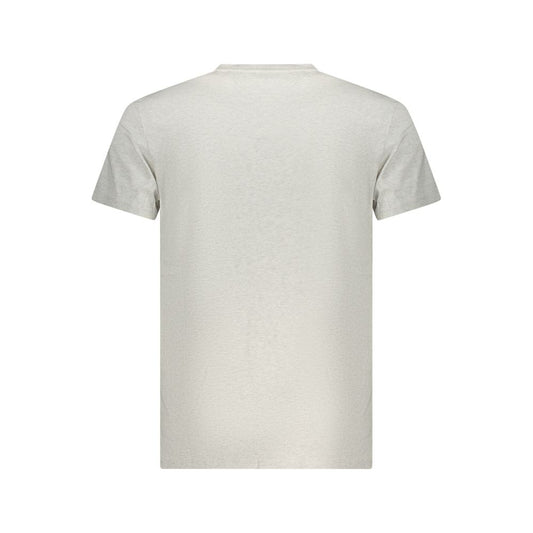 Tommy Hilfiger Grigio Cotton Men T-Shirt