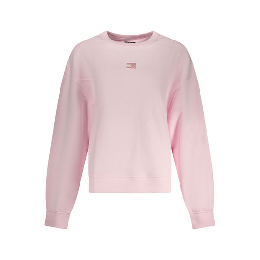 Tommy Hilfiger Rosa Cotton Women Sweatshirt