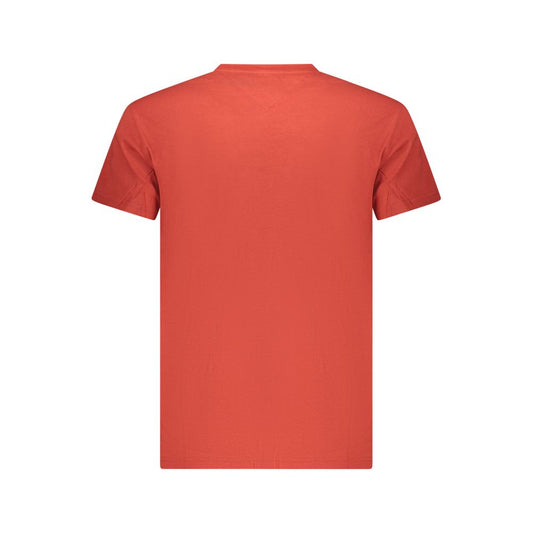 Tommy Hilfiger Rosso Cotton Men's T-Shirt