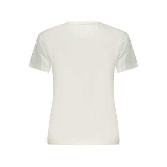 Tommy Hilfiger Bianco Cotton Women T-Shirt