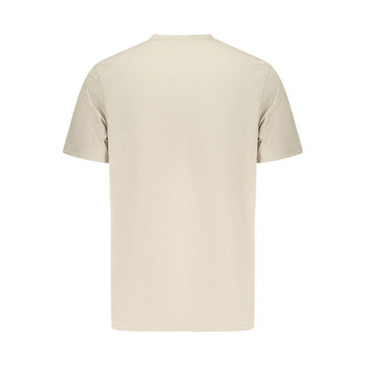 Hugo Boss Beige Cotton T-Shirt