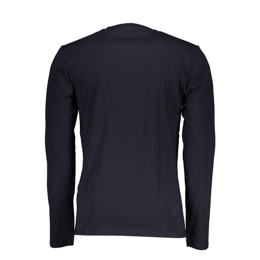 Guess Jeans Blu Cotton Men T-Shirt