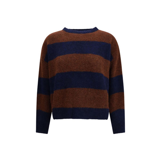 Max Mara Bordeaux Alpaca Vicugna Pacos Sweatshirt