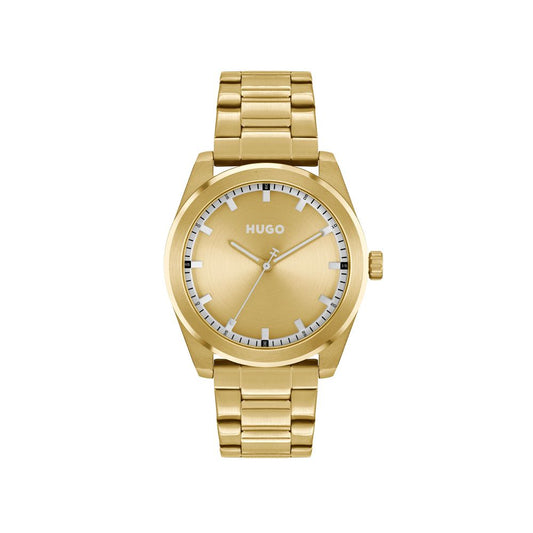 Hugo Boss Gold Stainless Steel Dress Watch