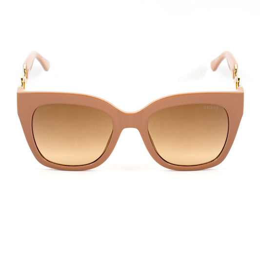 Guess Beige Resin Sunglasses