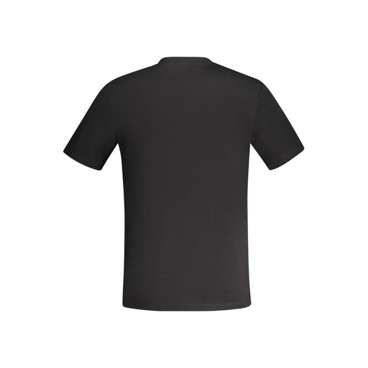 Guess Jeans Black Cotton Men's T-Shirt