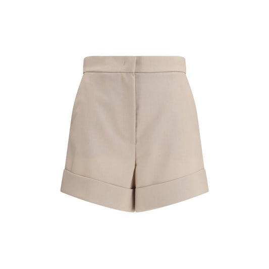 Max Mara Bicolor Fleece Wool Short And Mini Shorts