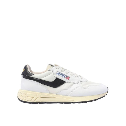 Autry White Leather Low Top Sneakers