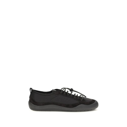 Prada Black Polyamide Athletic Sneakers