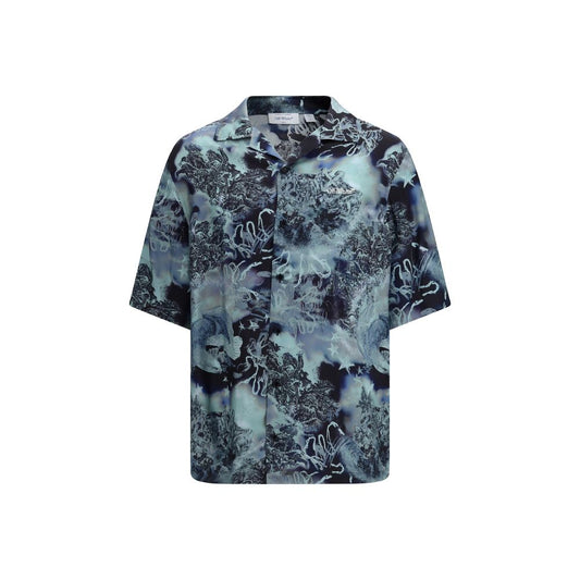 Off-White Multicolor Viscose Pattern Shirt