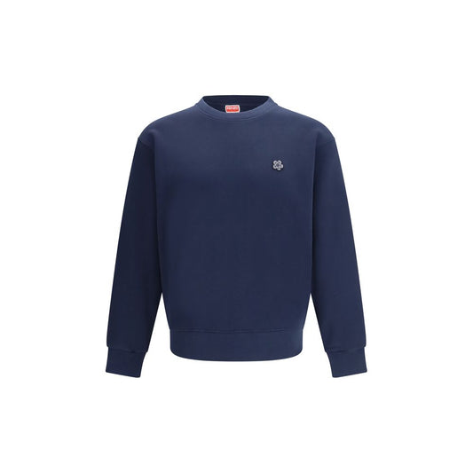 Kenzo Blue Cotton Sweatshirt