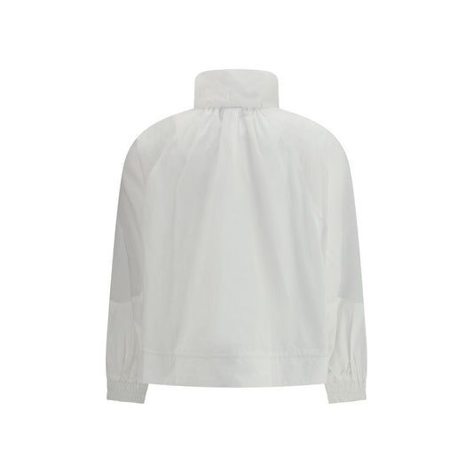 PINKO White Polyester Shell Jacket