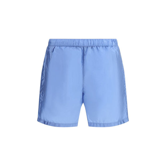 Prada Blue Recycled Polyamide Swim Shorts
