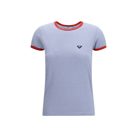 Prada Blue Cotton T-Shirt
