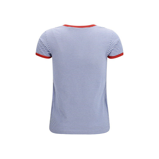 Prada Blue Cotton T-Shirt