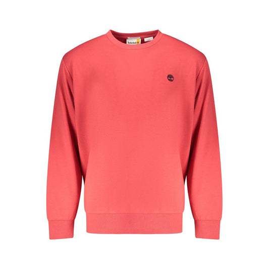 Timberland Rosso Cotton Men Sweatshirt