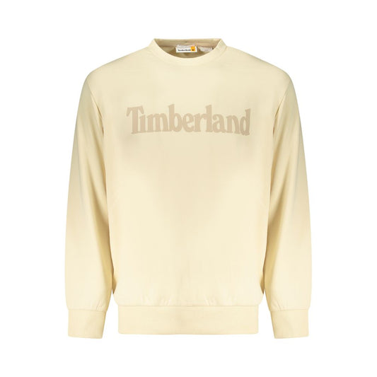 Timberland Beige Cotton Men Sweatshirt