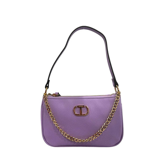 Twinset Multicolor Polyethylene Clutch Bag