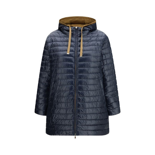 Herno Blue Polyamide Coat