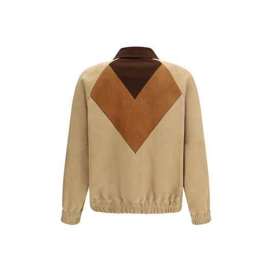 Valentino Brown Leather Jacket
