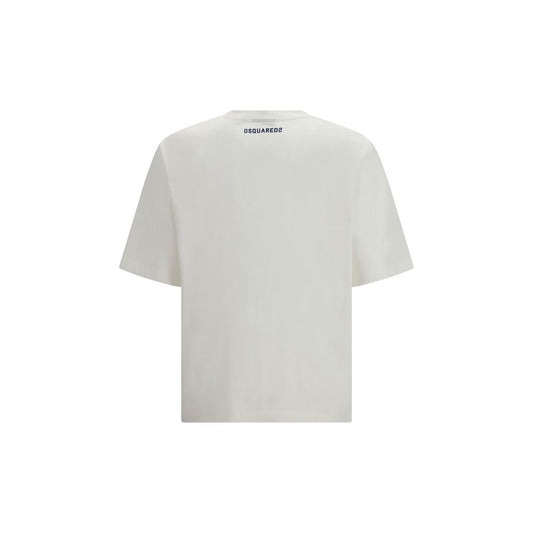 Dsquared² White Cotton T-Shirt