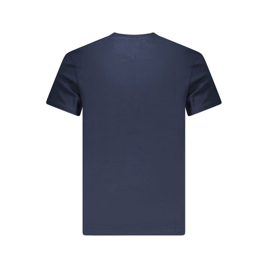 Tommy Hilfiger Blue Cotton Men's T-Shirt