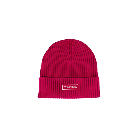 Calvin Klein Pink Cotton Cap (Baseball Hat)