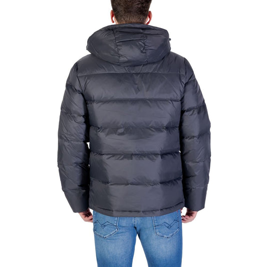 Calvin Klein Jeans Gray Polyamide Coat