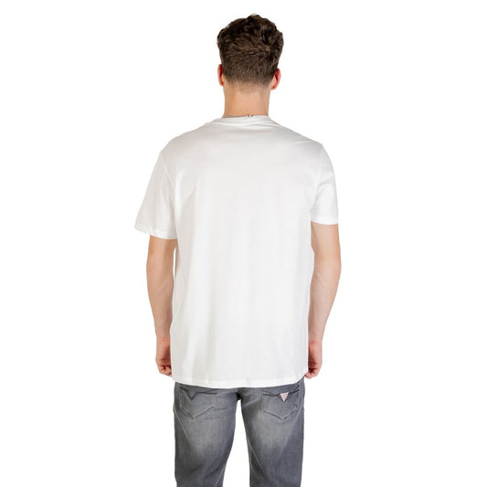 Armani Exchange White Cotton T-Shirt